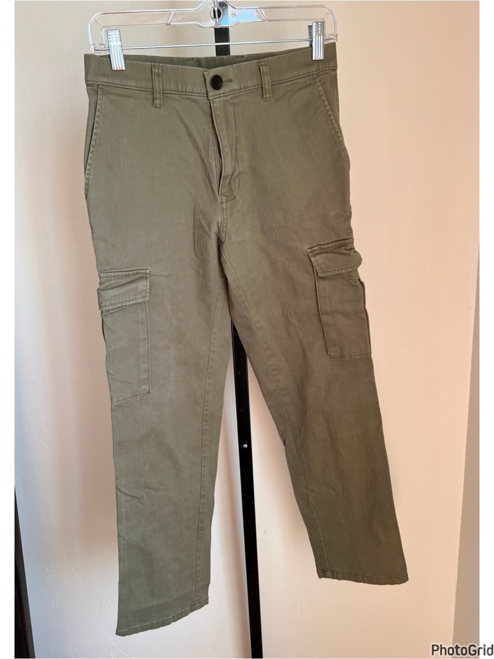 Haggar Men’s Green Cargo Pants Size 29 - Picture 1 of 3